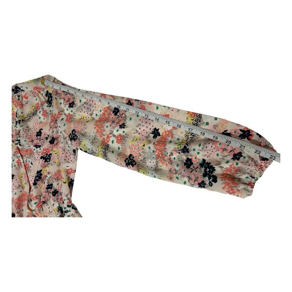 Maison Jules Floral Print Midi Dress - Pink and Black - Picture 13 of 13